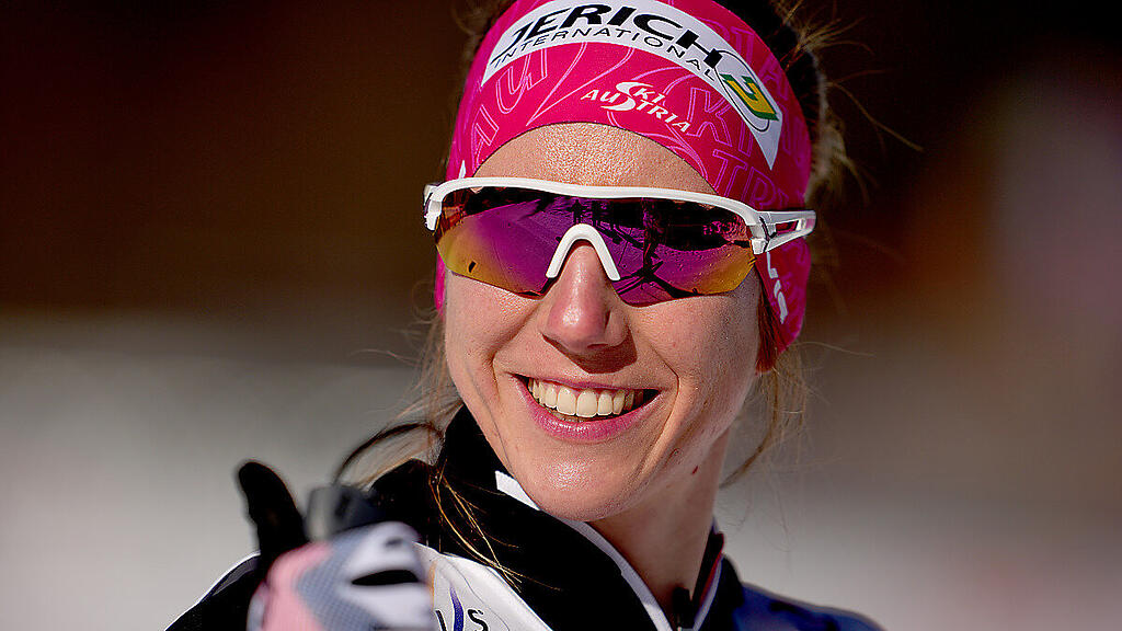 Teresa Stadlober freut sich über Platz sechs in Lenzerheide/Archivbild