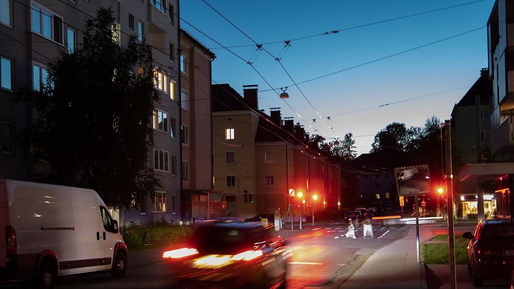 Straßenbeleuchtung in Salzburg ausgefallen