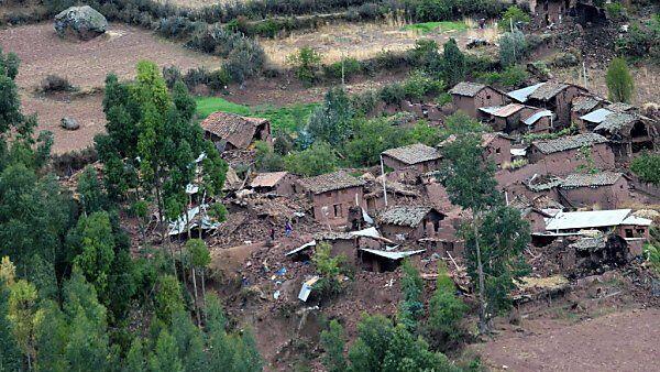 Peru immer wieder von Erdstößen erschüttert