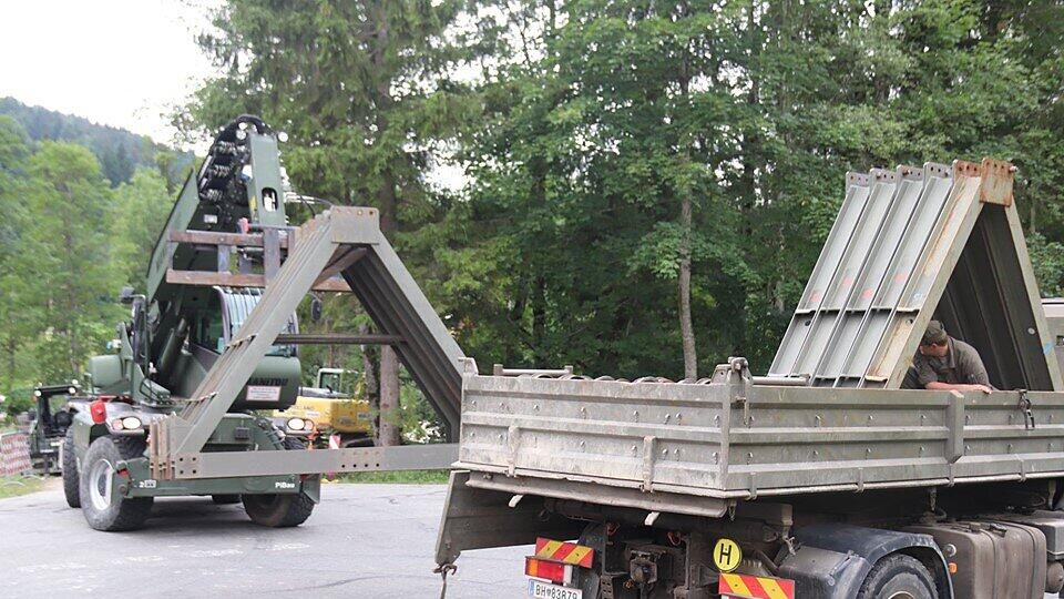 Bundesheer-Einsatz in Rußbach