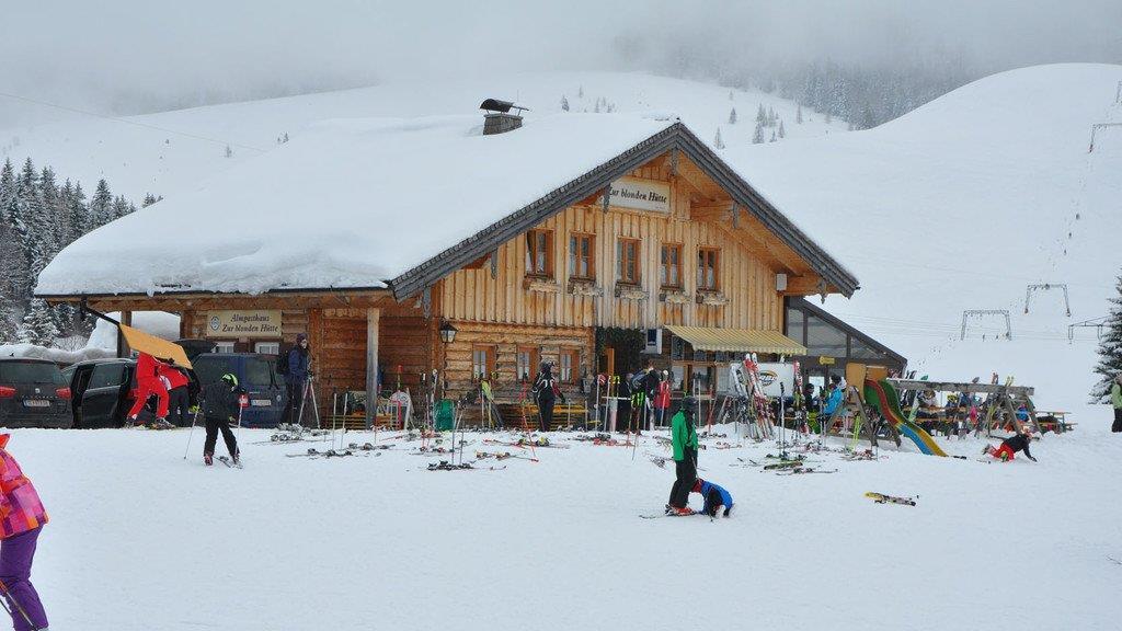 Skifahren auf der Postalm