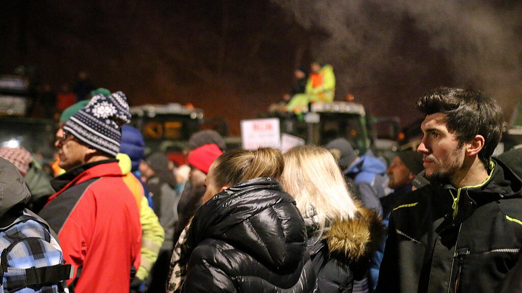 Bauernproteste, Demonstration in Bad Reichenhall