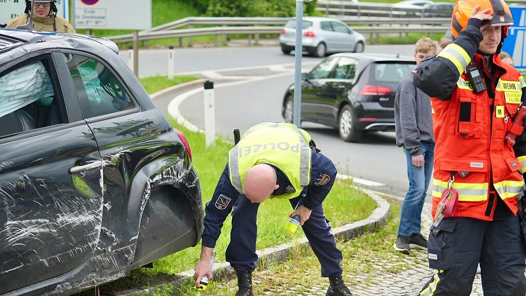 Pkw-Überschlag Europark