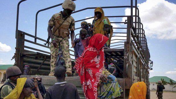 Die Geiseln wurden vergangene Woche von Boko-Haram-Kämpfern entführt