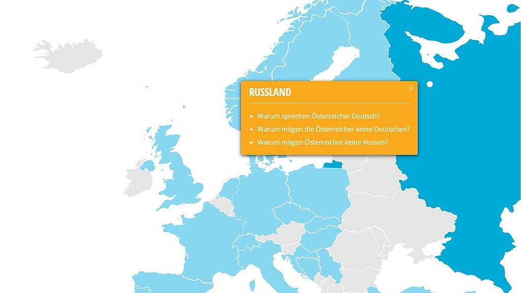 "Warum mögen Österreich keine Deutschen?", fragen sich die Russen.