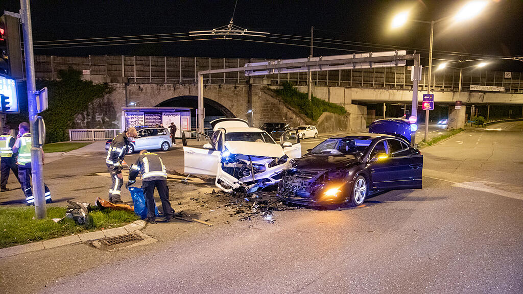 Unfall Vogelweiderstraße