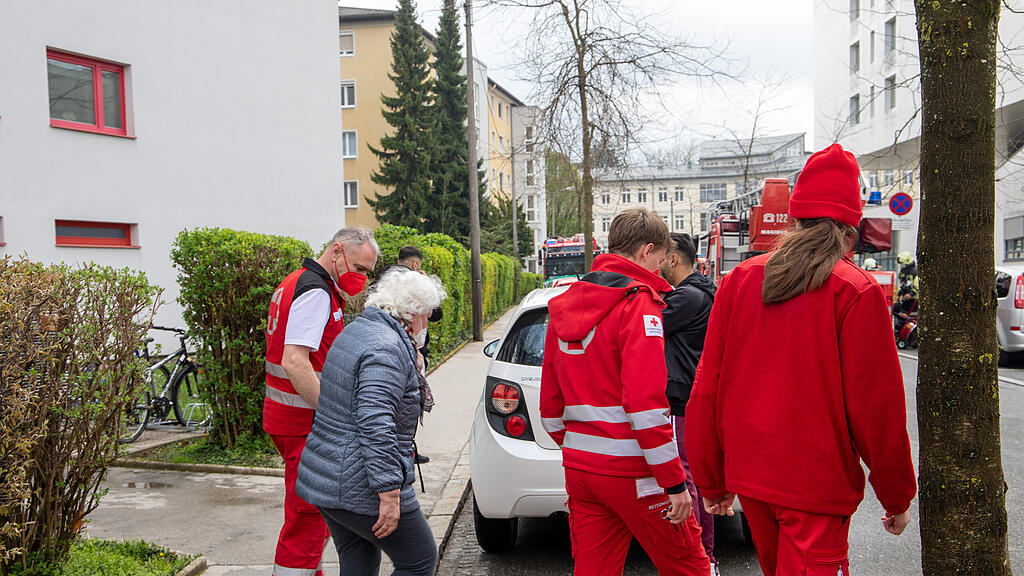 Brand Salzburg Lehen Revierstraße