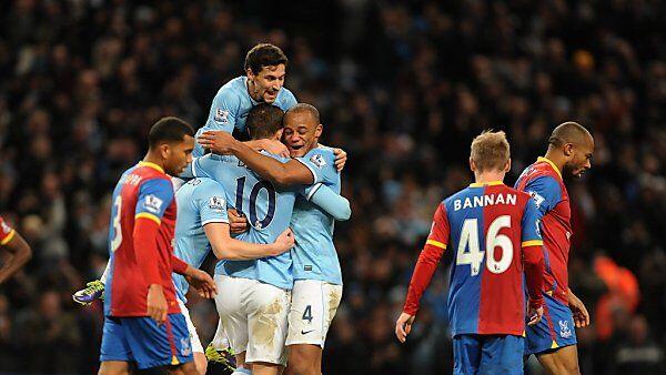 City fuhr Pflichtsieg gegen Crystal Palace ein