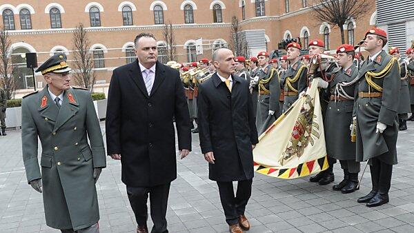 Generalstabschef Commenda, Minister Doskozil und Vorgänger Klug