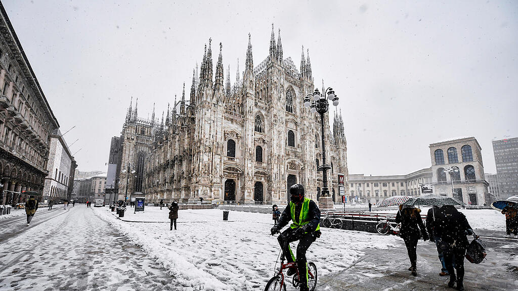Schnee in Italien
