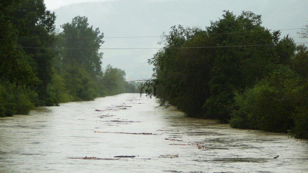 Überflutungen im Pinzgau