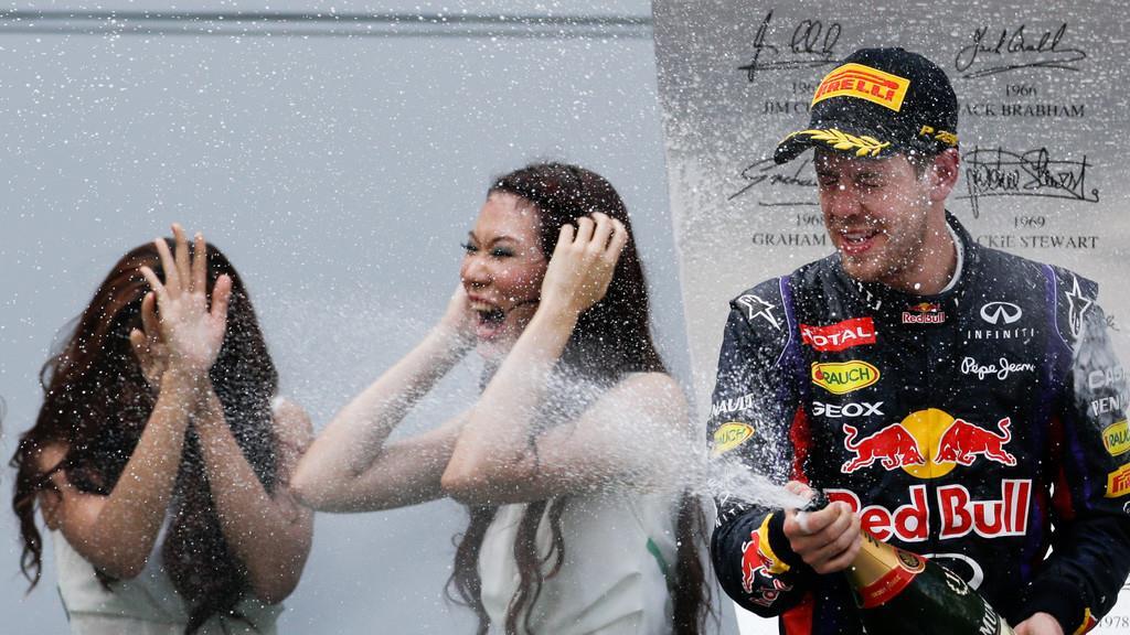 Formel 1: Siegerehrung in Malaysia
