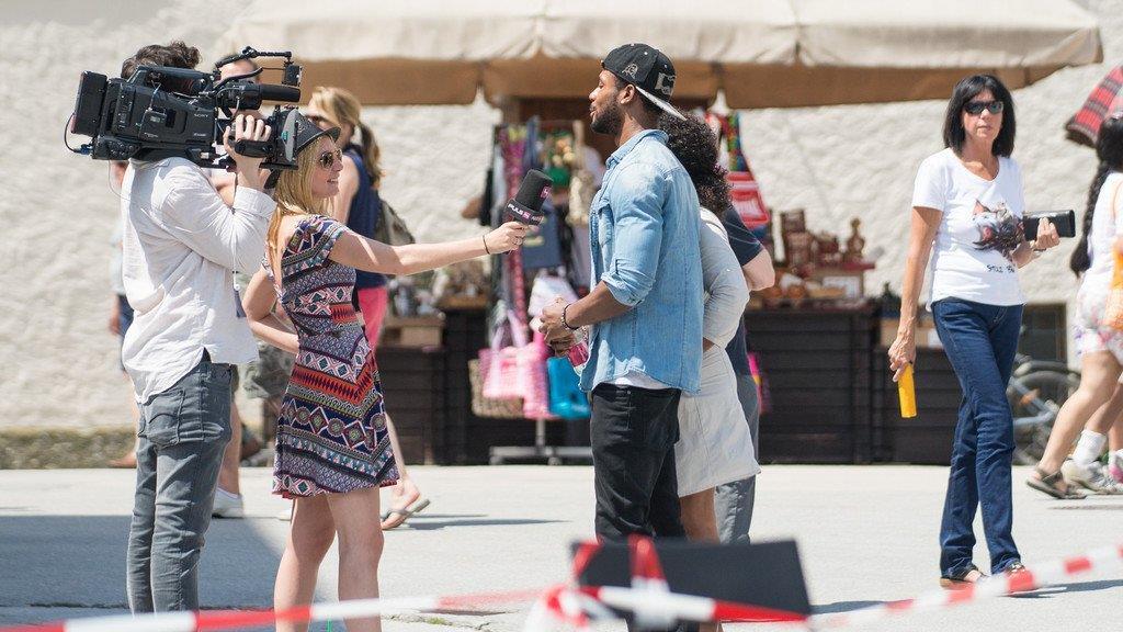 Drehstart zu Austria's Next Topmodel in Salzburg