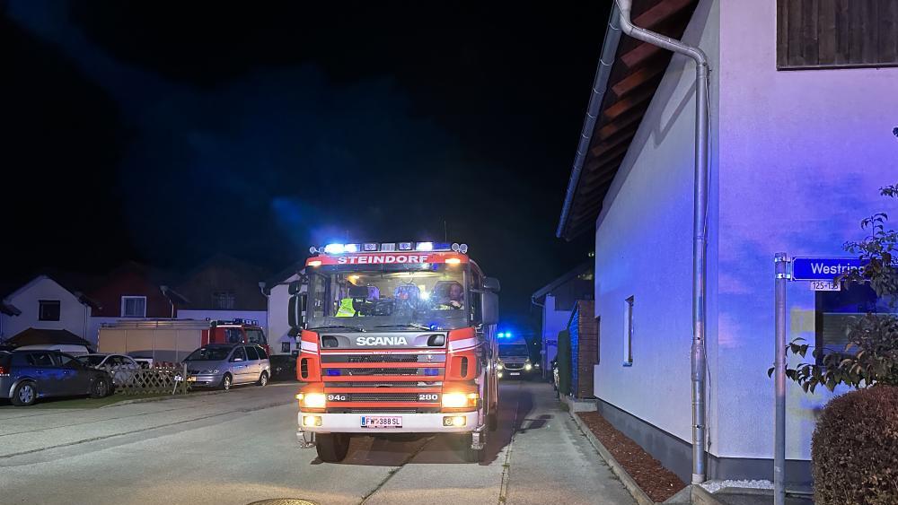 Brennende Mikrowelle sorgt für Feuerwehreinsatz in Straßwalchen