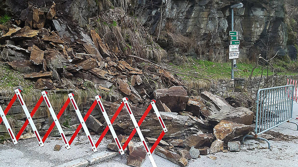 Felssturz Bad Gastein