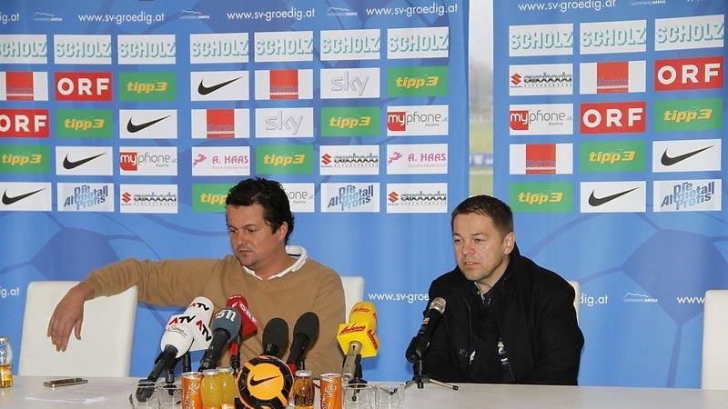 Bilder der Pressekonferenz