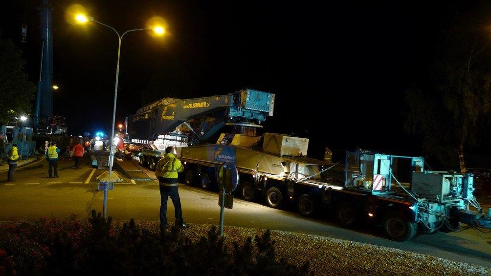 Schwertransport nach Uttendorf