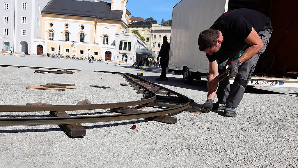 Rupertikirtag 2020, Aufbau