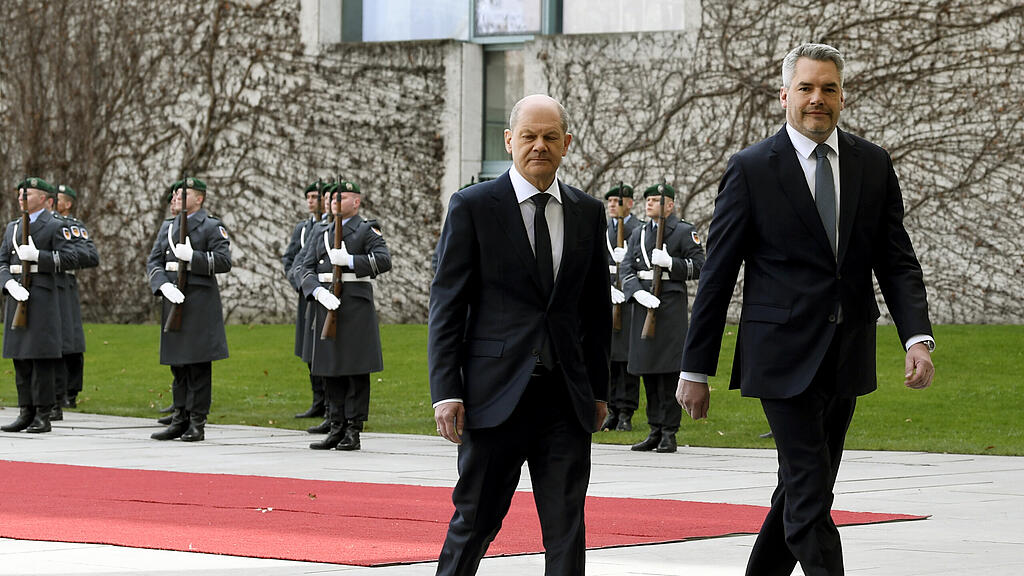 Nehammer trifft Scholz in Berlin