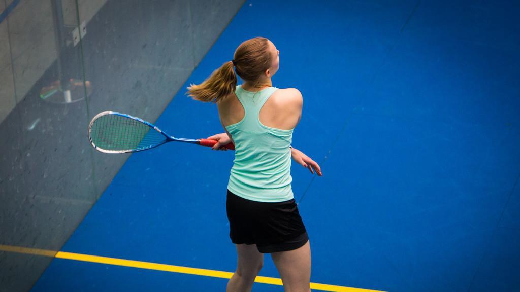 Squash im Europark