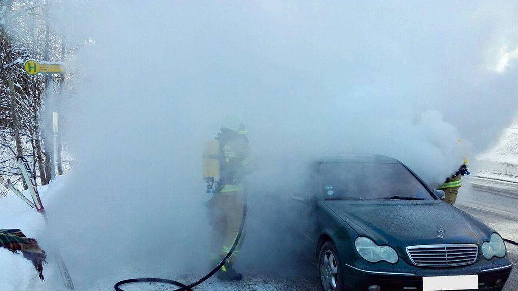 Pkw-Brand in Maria Alm