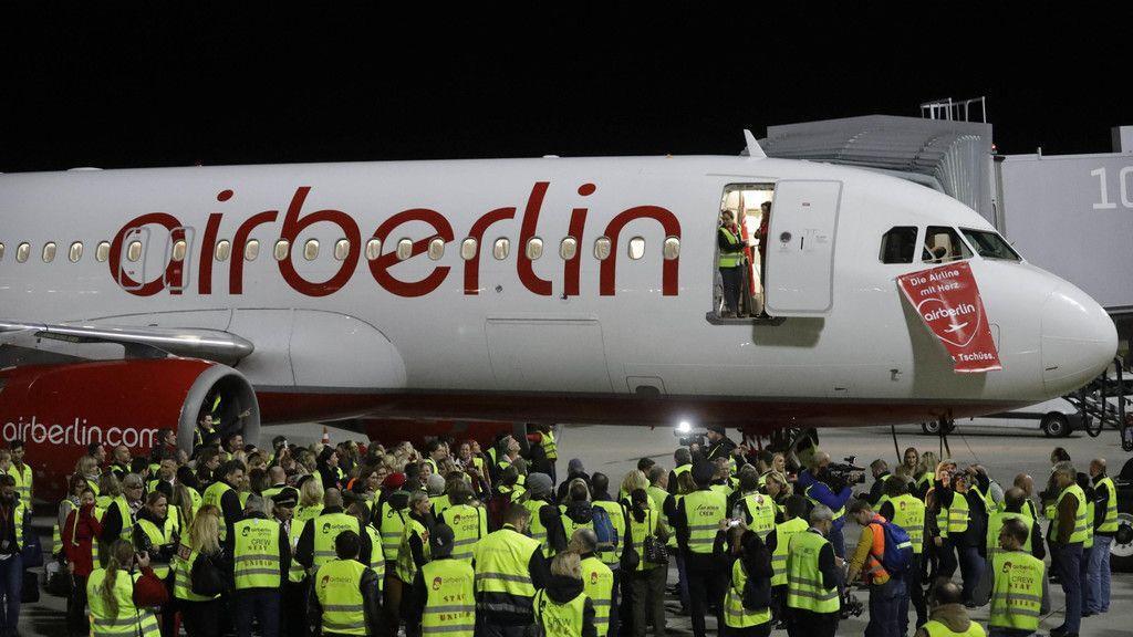 Letzter Flug Air Berlin