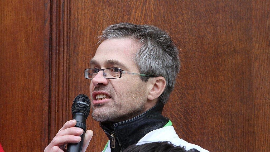 Protestmarsch zum Chiemseehof