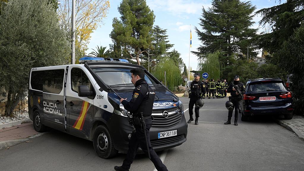 Briefbombe ukrainische Botschaft Madrid