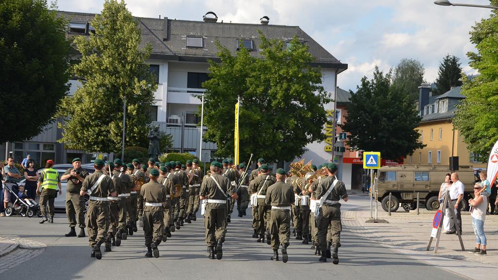 Militärmusik in St. Johann