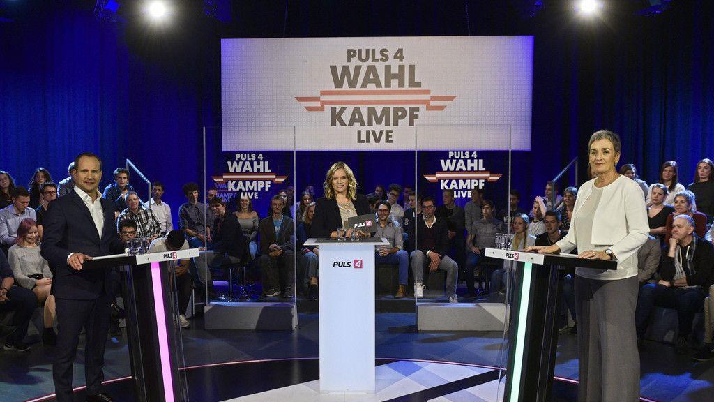 Duell Strache Kern Puls4