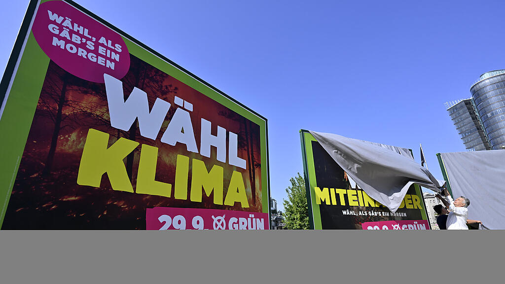 Zweite Plakatwelle der Grünen