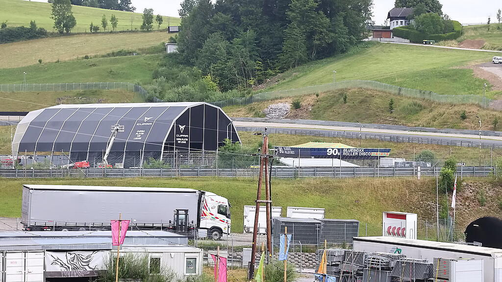 Electric Love 2023: Arbeiten am Salzburgring