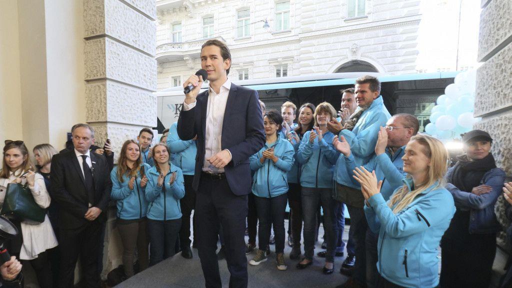 Sebastian Kurz startet ins Wahlkampffinale