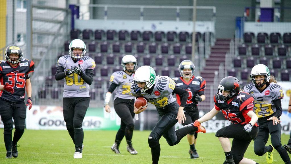 AFL: Salzburg Ducks vs. Schwaz Hammers 32:6