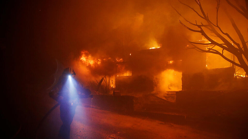 Getty Fire, Kalifornien