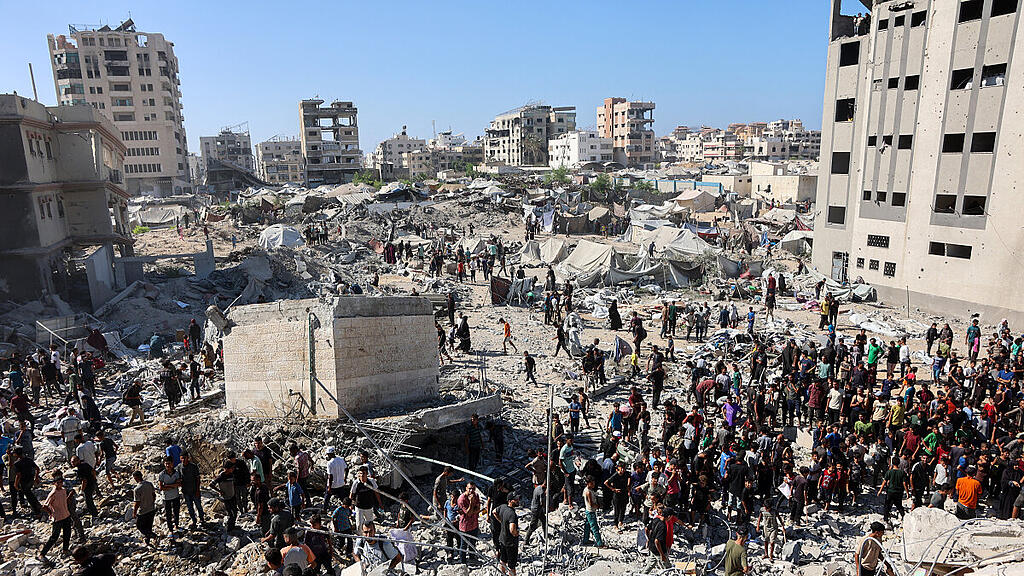 Gaza-Stadt ist bereits von schwersten Zerstörungen geprägt