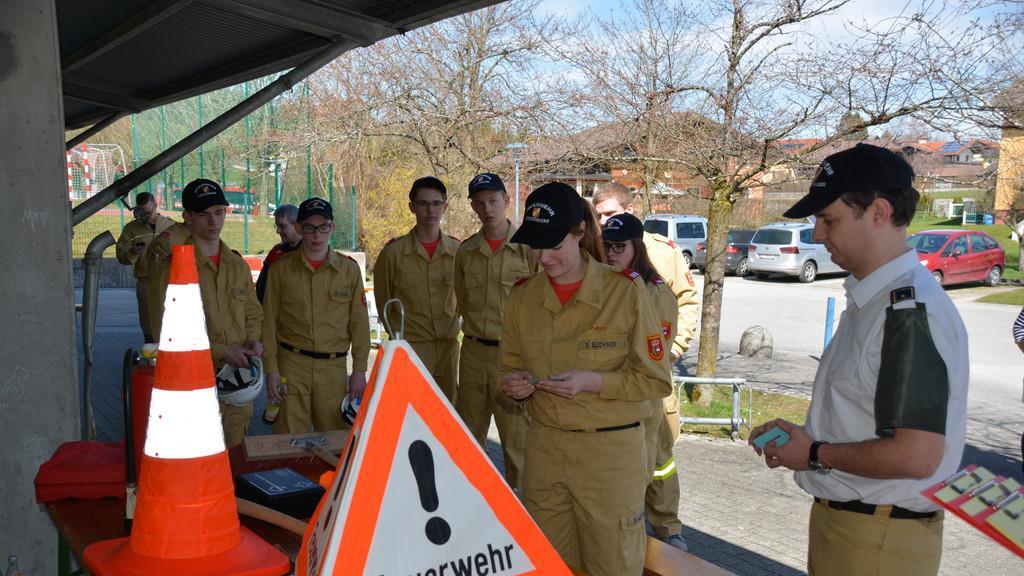 Bilder des Feuerwehrjugend-Bewerbs
