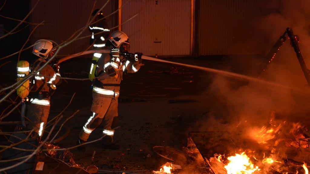 Imbissstand in Hallein abgebrannt