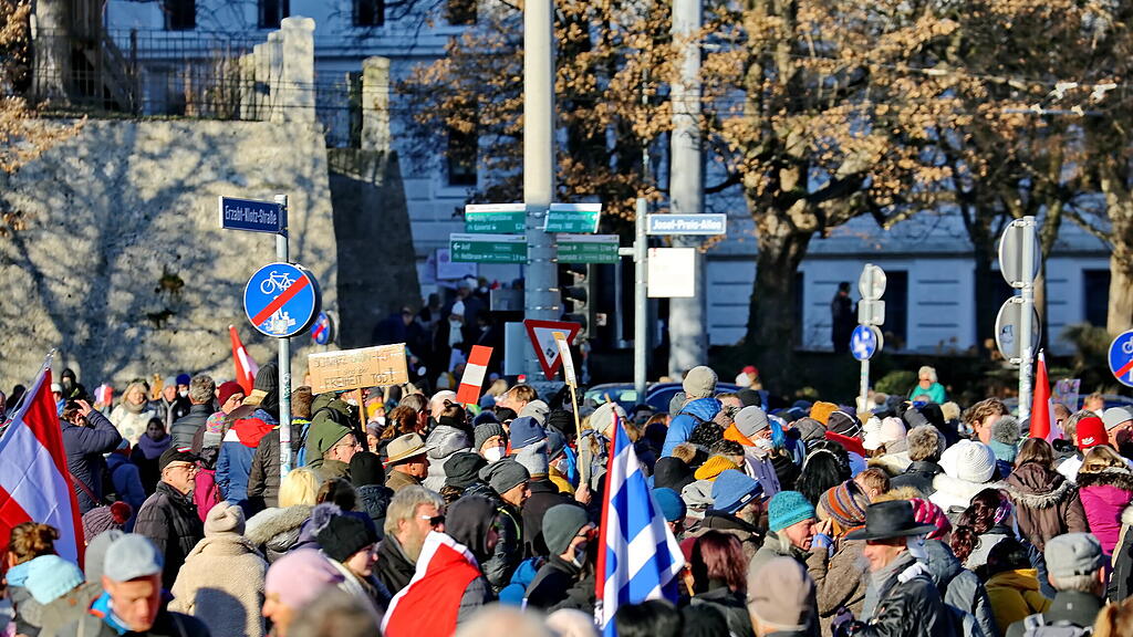 MFG-Kundgebung in Salzburg