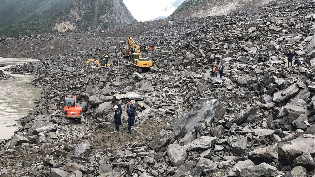 Erdrutsch in China I