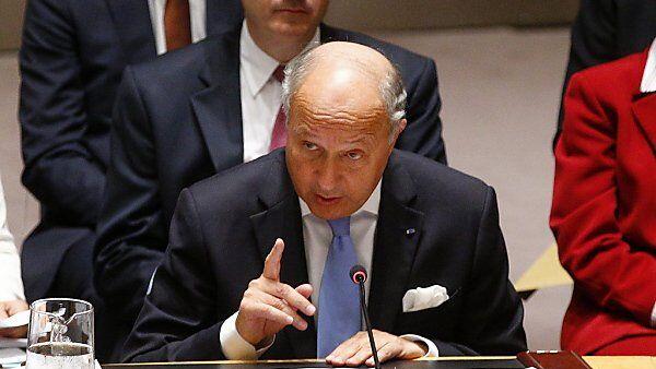 Laurent Fabius sieht kein Vorwärtskommen
