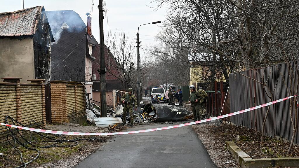 Zerstörung in Kiew