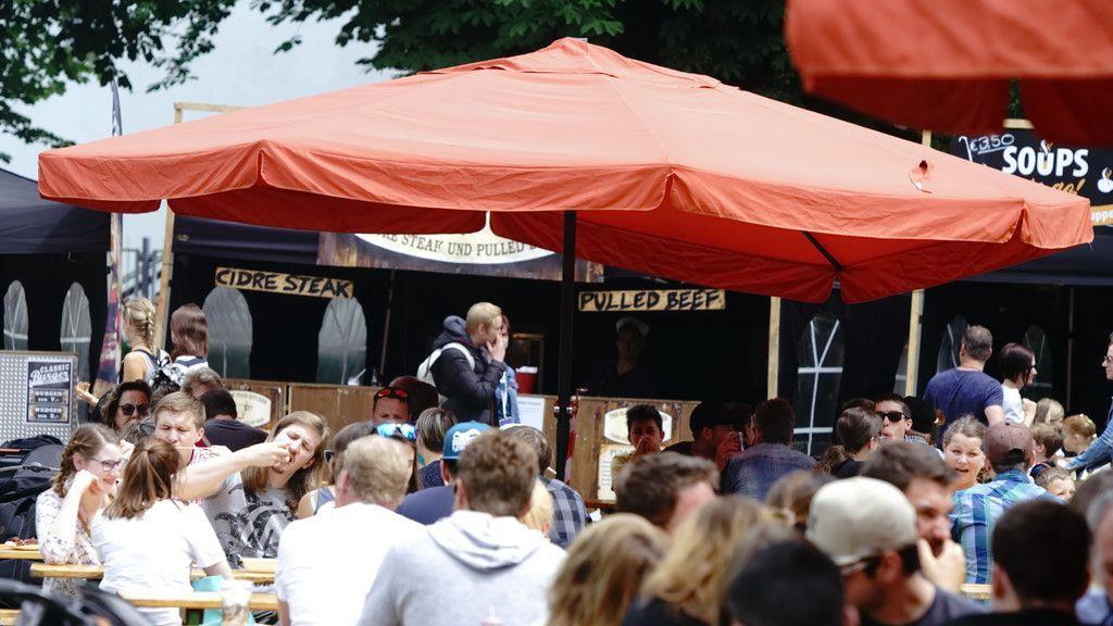 Street Food Festival im Volksgarten