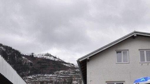 Bilder der Löscharbeiten in Ebensee