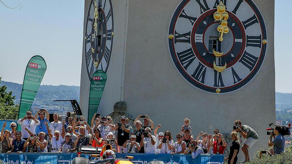 Graz, Schlossberg, Showrun, Formel 1