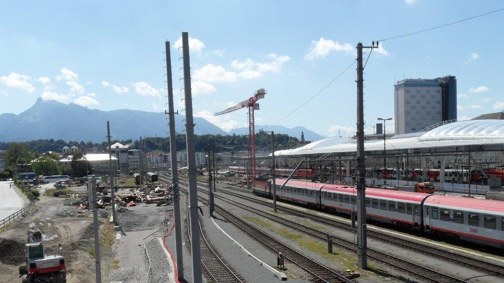 Bilder der Baustelle