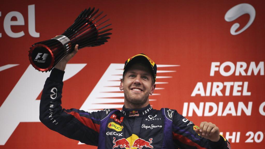 Formel 1: Vettel holte sich mit Sieg in Indien vierten WM-Titel