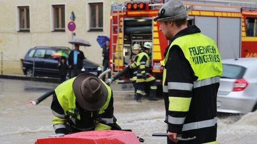 Kolbermoor: Dammbruch verhindert
