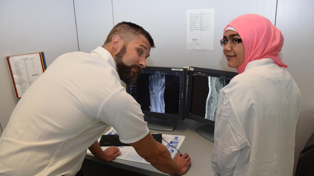 Halimah im Krankenhaus