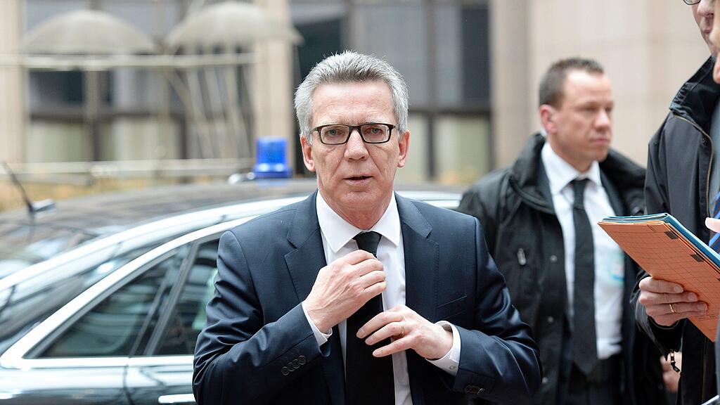 Laut de Maiziere ist die Lage in Deutschland angespannt.
